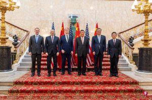 中美两国在英国伦敦的经贸谈判星期二（6月10日）进入第二天