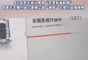 央视网亲自下场点名车企锁电乱象，“偷偷”锁电8家车企被约谈3家因违规被立案调查 ...