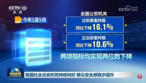 公安机关不断提高精确防控精细管控精准打击能力，中国社会治安持续向好群众安全感提升 ...